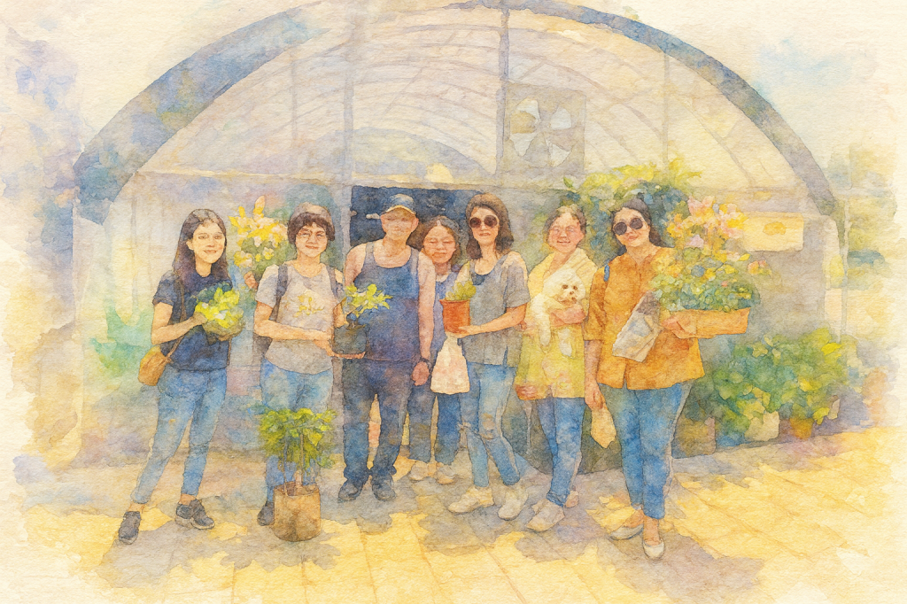 咖啡溫室的溫馨相聚