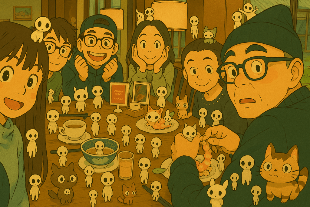 家庭的尾牙聚餐