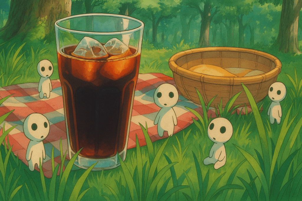 冰咖啡與可愛的小精靈