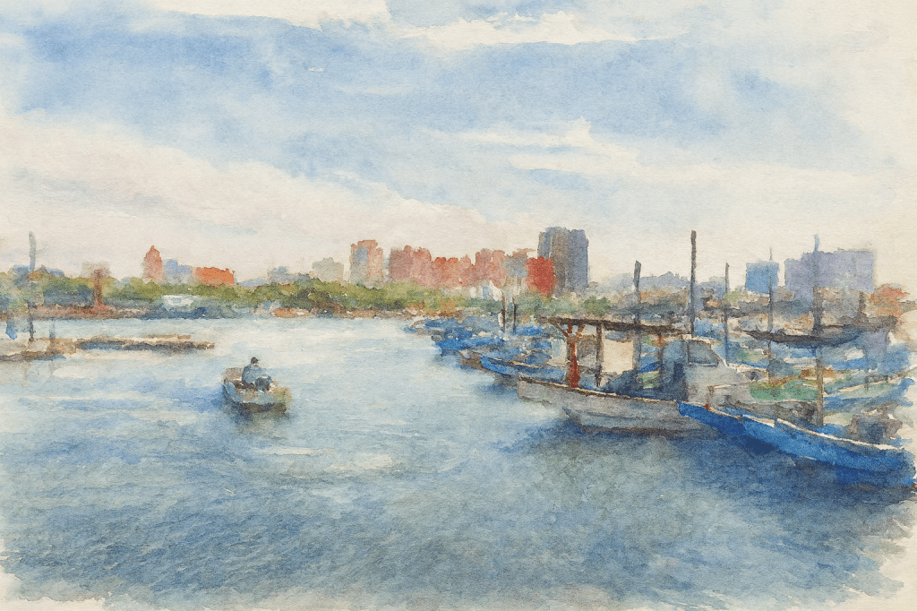 觀光港灣景致、浪漫夕陽與水上活動的休閒碼頭