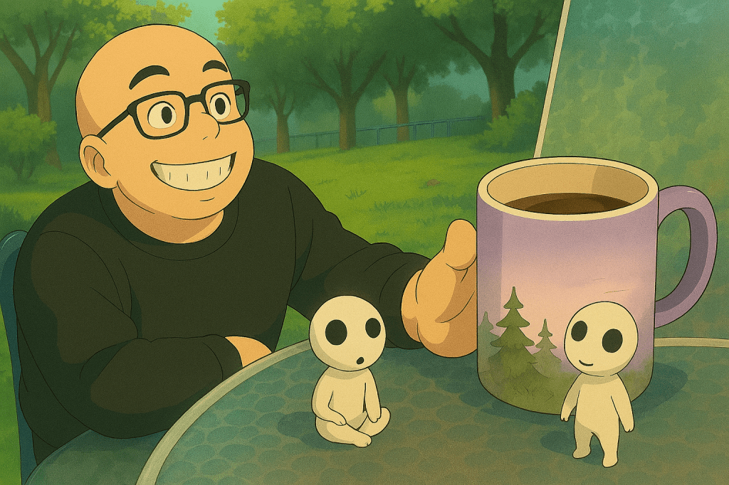 戶外的野餐桌、就是實現夢想的工作檯